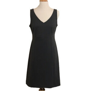 New York & Co. Knit A-Line Sleeveless Dress Women's Small Charcoal‎ Gray